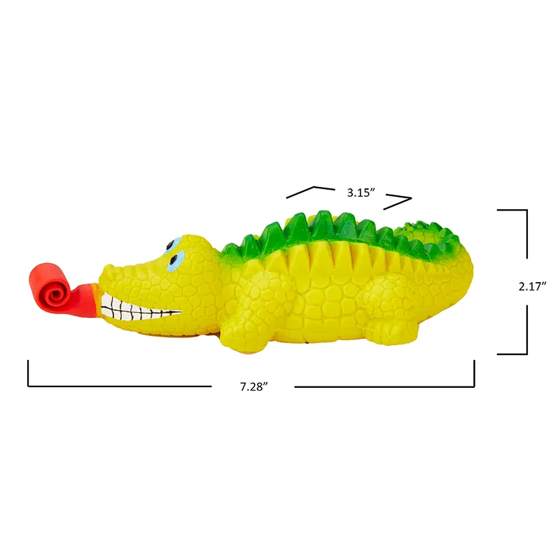 Latex Gator Dog Toy