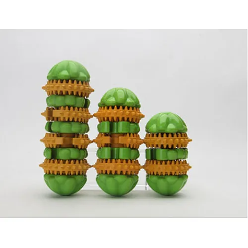 Rubber with Nylon Dispensing Treat Toy