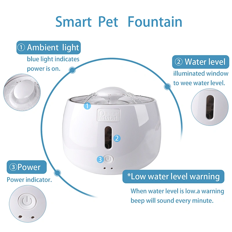 Smart pet fountain