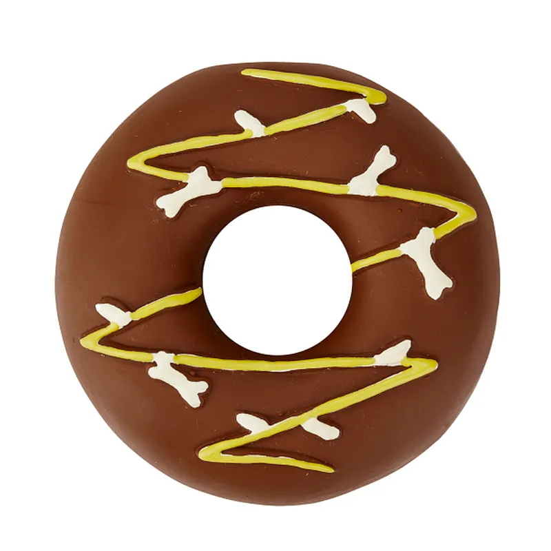 Latex chocolate donut toy