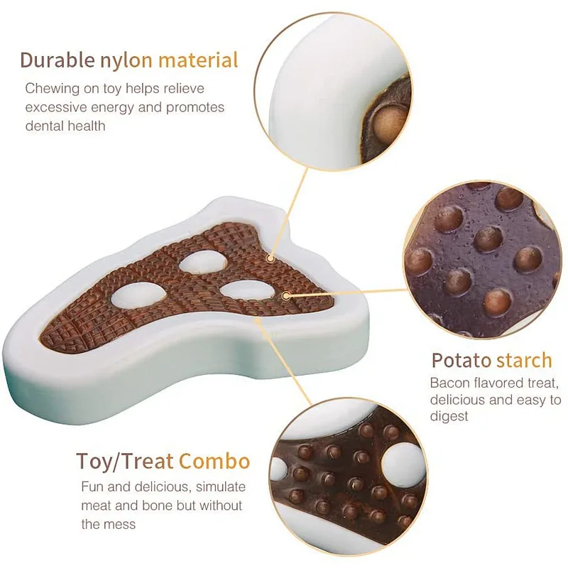 2 in 1 toy nylon and treat combo