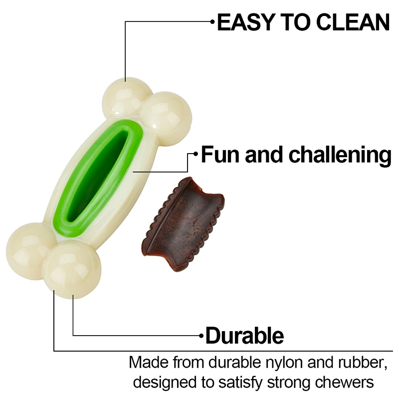 Nylon with PU Treat Bone