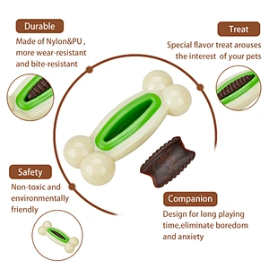 Nylon with PU Treat Bone