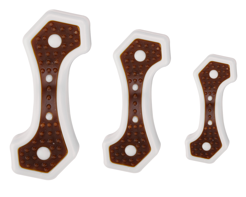 2 in 1 toy nylon and treat combo