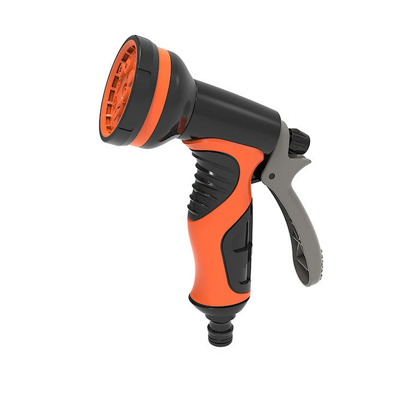 Garden ABS 8 Pattern Hose Nozzle Sprayer New Style Adjustable Spray Gun