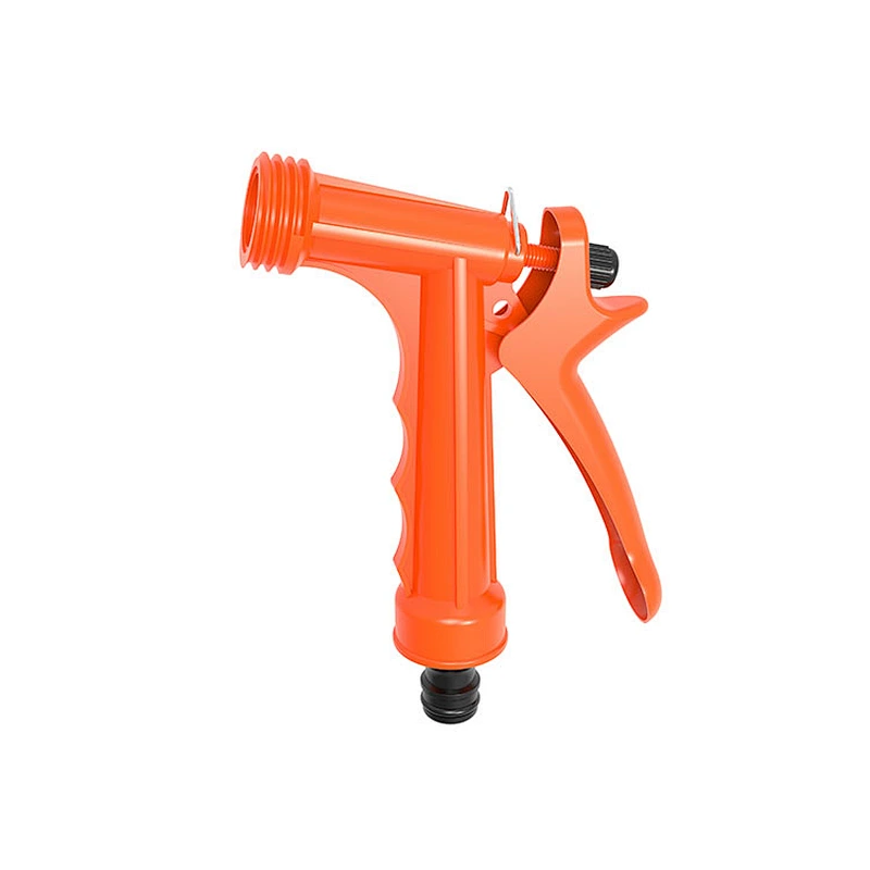 ABS Plastic Garden Adjustable Nozzle Water Spray Gun With Back Control Handle