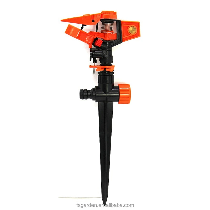 Distance adjustment impulse sprinkler