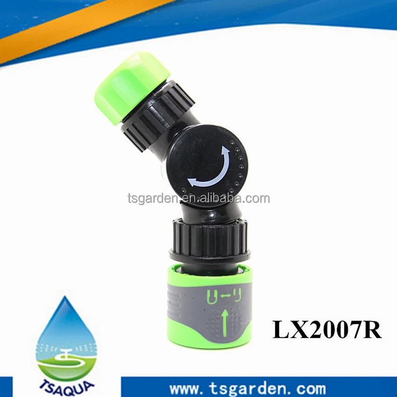 Angled Quick Tap Connector Fits for 13-16mm Hoses with Lock Function