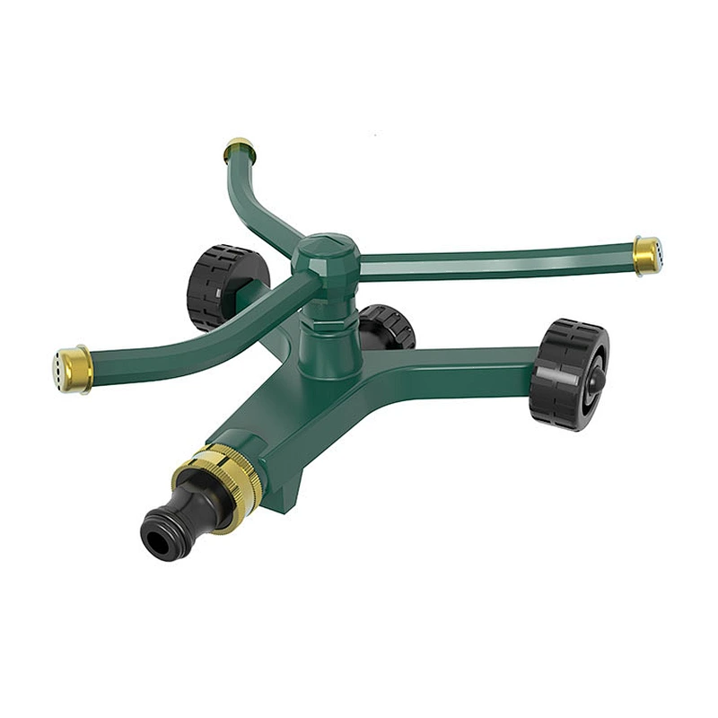 Tripod Airplane Shape Garden Water 360 Degree Rotating Lawn Sprinkler Irrigation