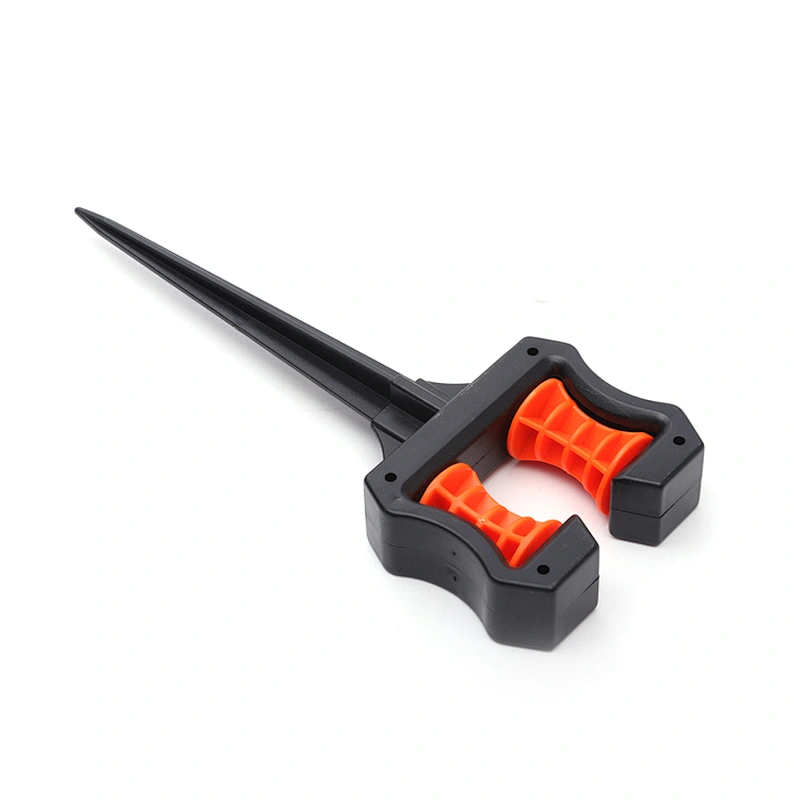 Garden Plastic Fixed Water Pipe Holder Hose Guide With Spike