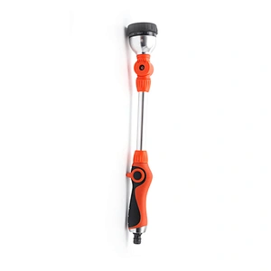 AL Plastic High Pressure Garden Lawn Irrigation 8 Functions Nozzle Water Spray Gun Wand