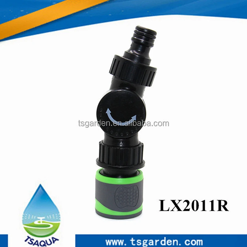 Garden Water Angled tap connector fits for 13-16-19mm hoses