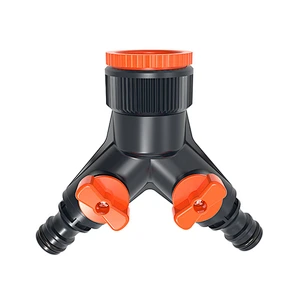Plastic Garden 2 Way Garden Hose Splitter Hose Quick Connector