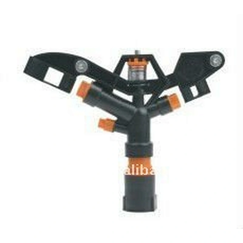 agricultural 3 way double shot sprinkler gun