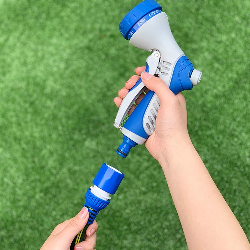 Plastic Garden Water Line Hose Quick 1/2