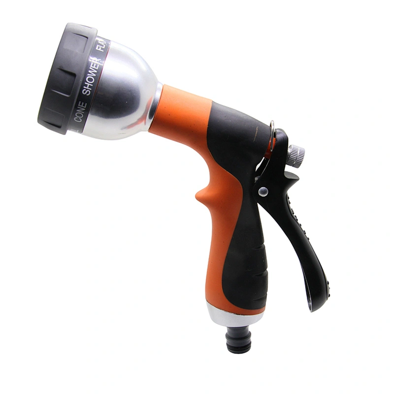Garden 8 Pattern High Pressure Water Hose Nozzle Irrigation Spray Gun