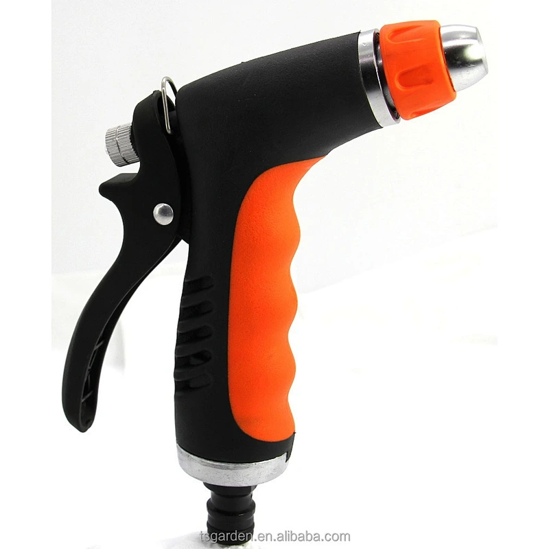 Metal back trigger spray nozzles