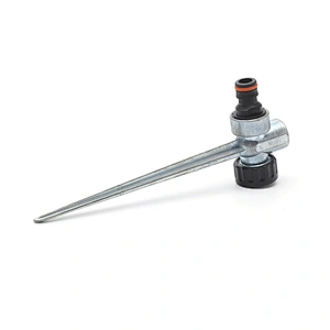 Zinc Alloy Garden Lawn Irrigation Water Sprinkler With Spike