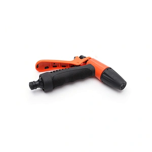 Plastic Back Trigger Garden Water Hose Nozzle Spray Gun With Soft Grip Handle