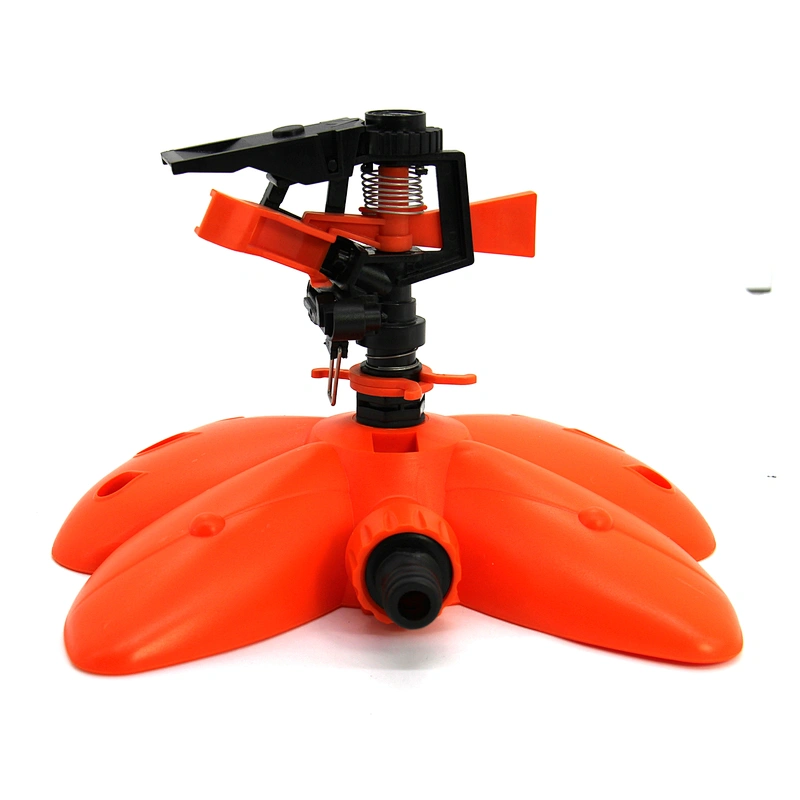 butterfly shape base impulse sprinkler