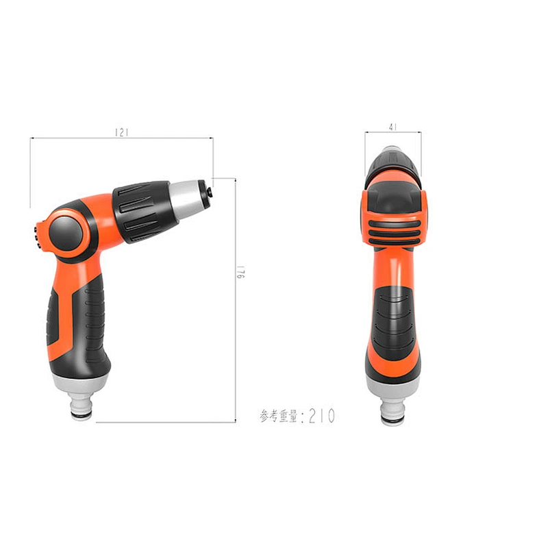 Garden Water Easy Flow Control Jet Sprayers Mist Sprayers Nozzle Twist Adjustable Hose Twist Nozzle