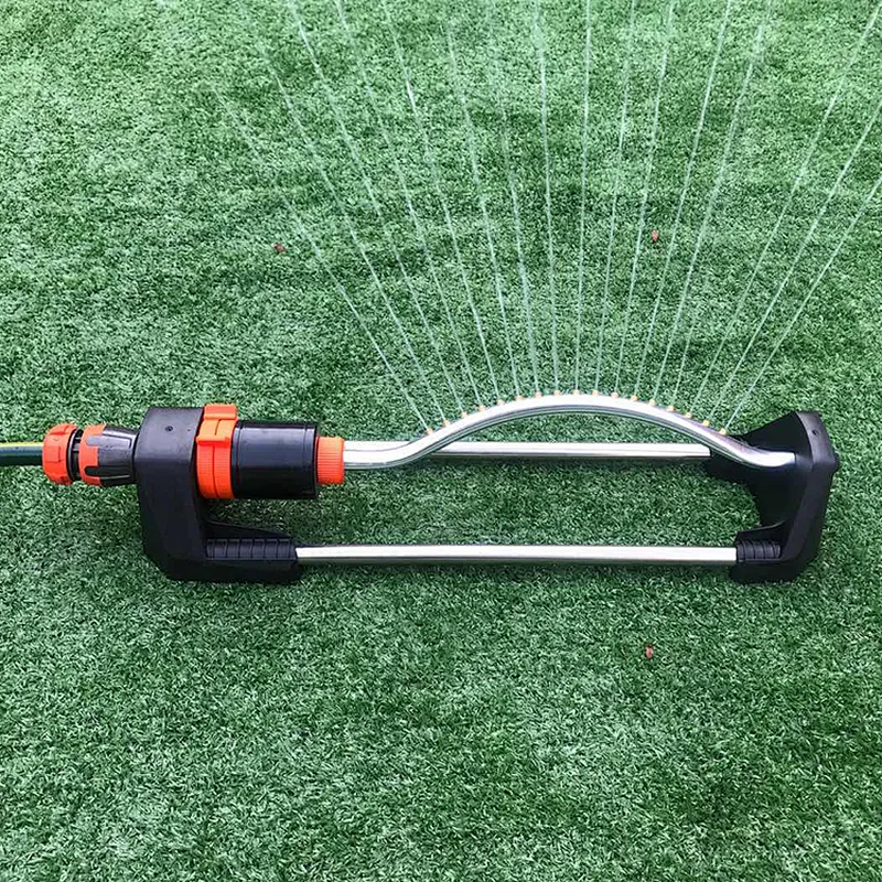 Garden Water Lawn Irrigation Automatic Oscillating Sprinkler Equipment