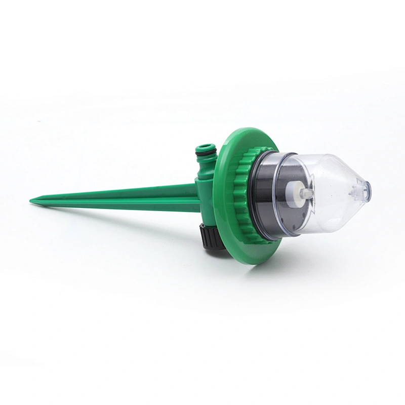 Garden Mini Water Lawn Sprinkler Spike For Irrigation With Hydroelectric Power Led