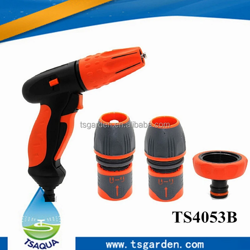 Garden water hose sprayer nozzle set car washing kit