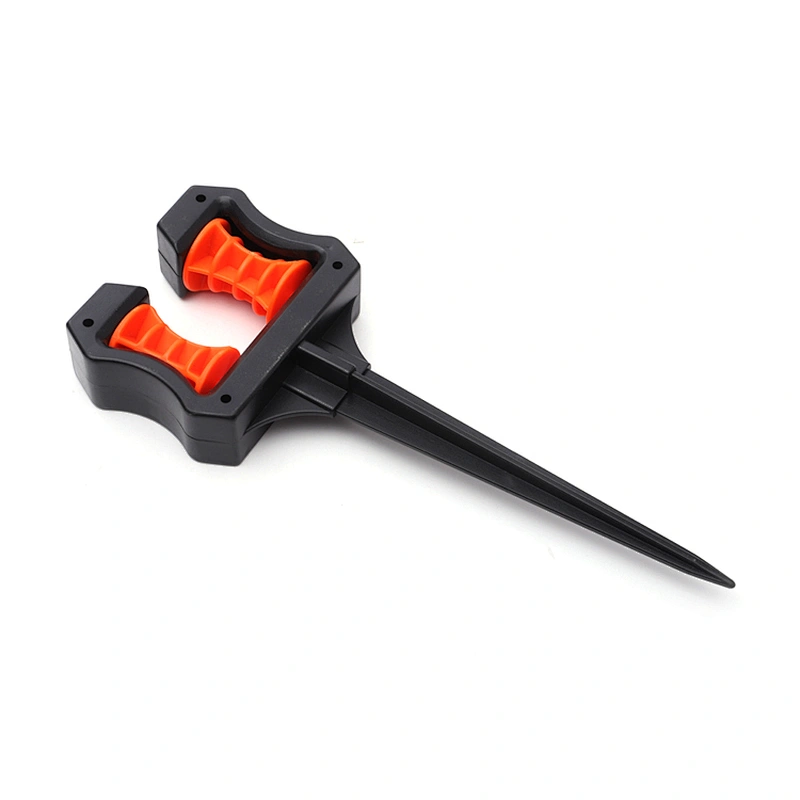 Garden Plastic Fixed Water Pipe Holder Hose Guide With Spike