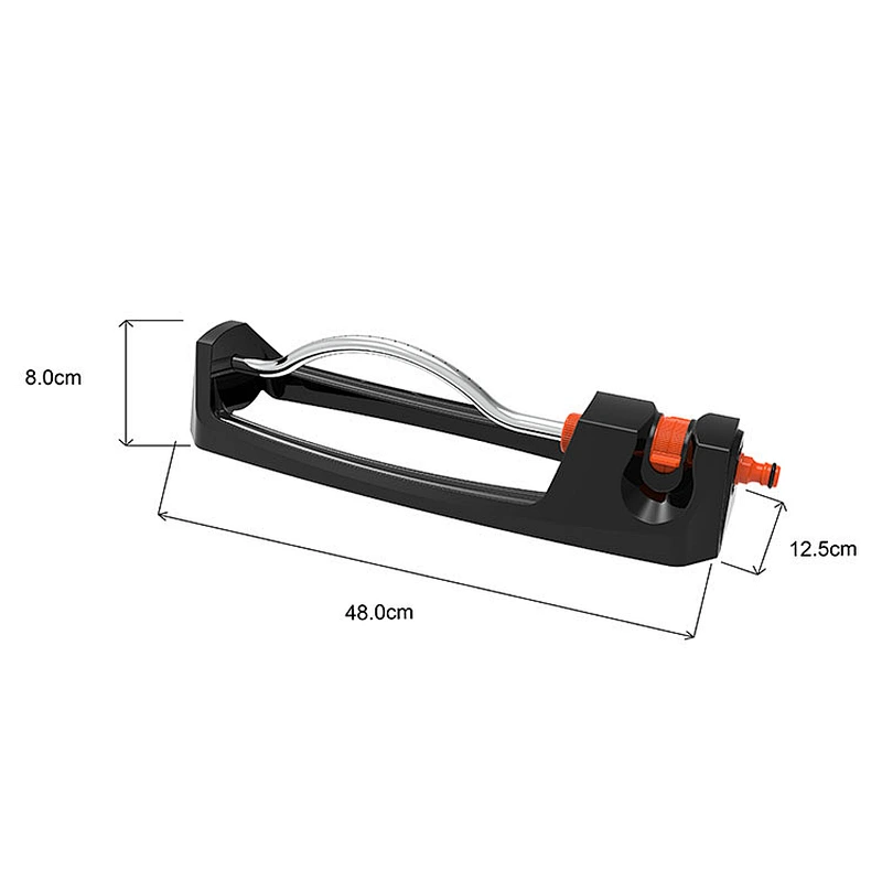 Garden Oscillating Lawn Water Sprinkler System With Plastic Base