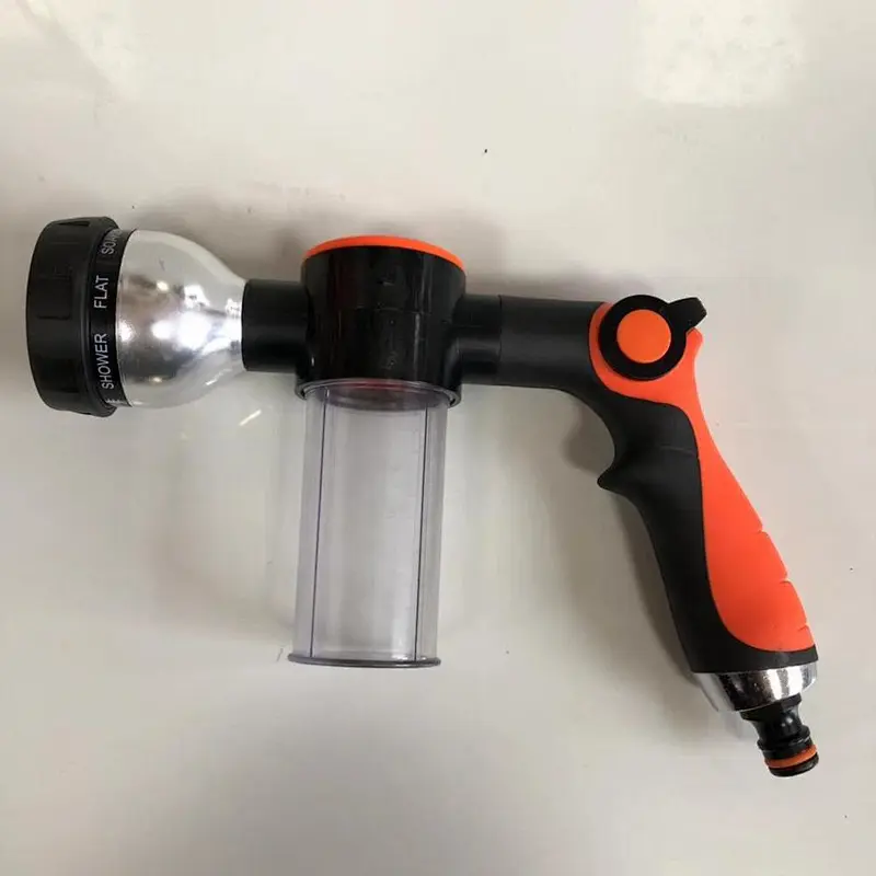 8 pattern high pressure garden hose nozzle