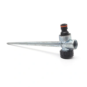 Zinc Alloy Garden Lawn Irrigation Water Sprinkler With Spike