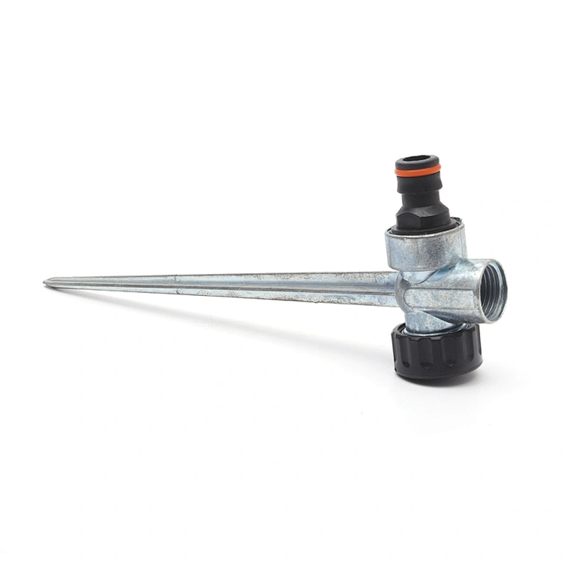 Zinc Alloy Garden Lawn Irrigation Water Sprinkler With Spike