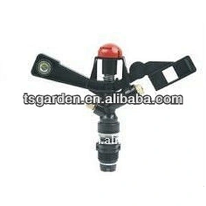 red cap two way brass impact sprinkler