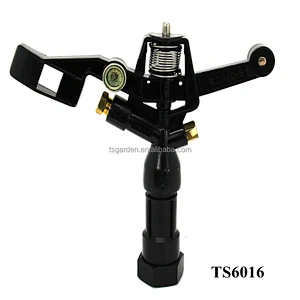 good quality 3/4' plastic nozzle water sprinkler for garden