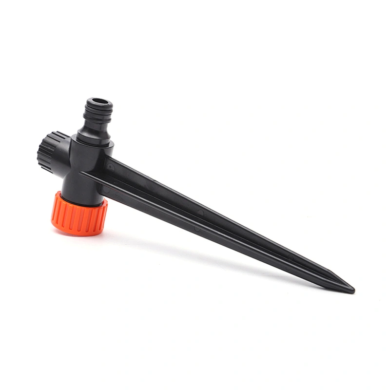 Irrigation Connect With Water Pipe Fixation Into The Soil Abs Pp Plastic Ground Spike
