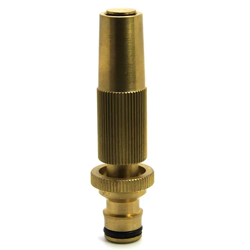 shut-off varable spray brass hose nozzle set