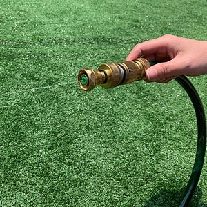 3/4 inch female thread Garden Hose Connector brass bulls eye nozzle