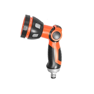 Best Heavy Duty Pressure Professional Garden Agriculture 8 Pattern High Pressure Hose Water Spray Gun