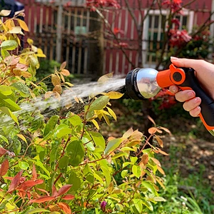 Garden Zinc 8 Function Adjustable Water Irrigation Spray Gun With Soft Handle