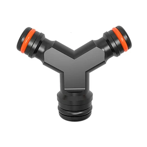 Plastic Garden High Flow Y Shaped Quick Hose Standard Water Connectors