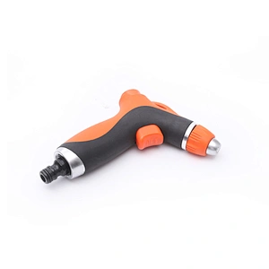 Twist Click Trigger Garden High Pressure Hose Zinc Metal Nozzle Water Spray Gun