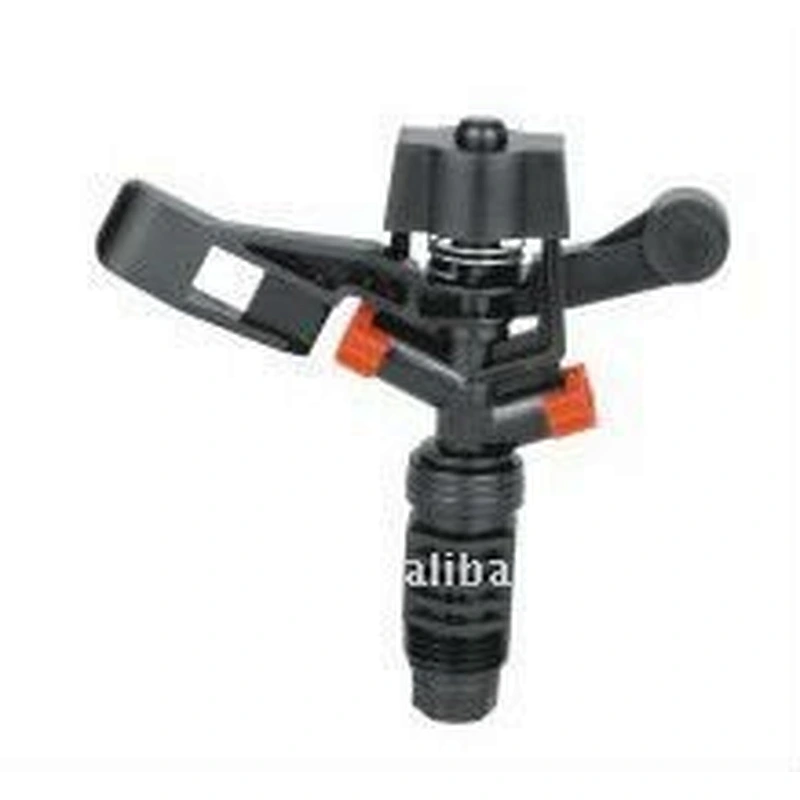 2 nozzle plastic impact sprinkler