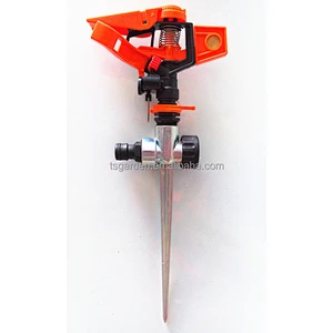 TS garden good quality zinc spike water sprinkler