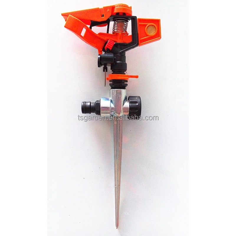TS garden good quality zinc spike water sprinkler