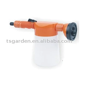 plastic garden and lawn sprinkler