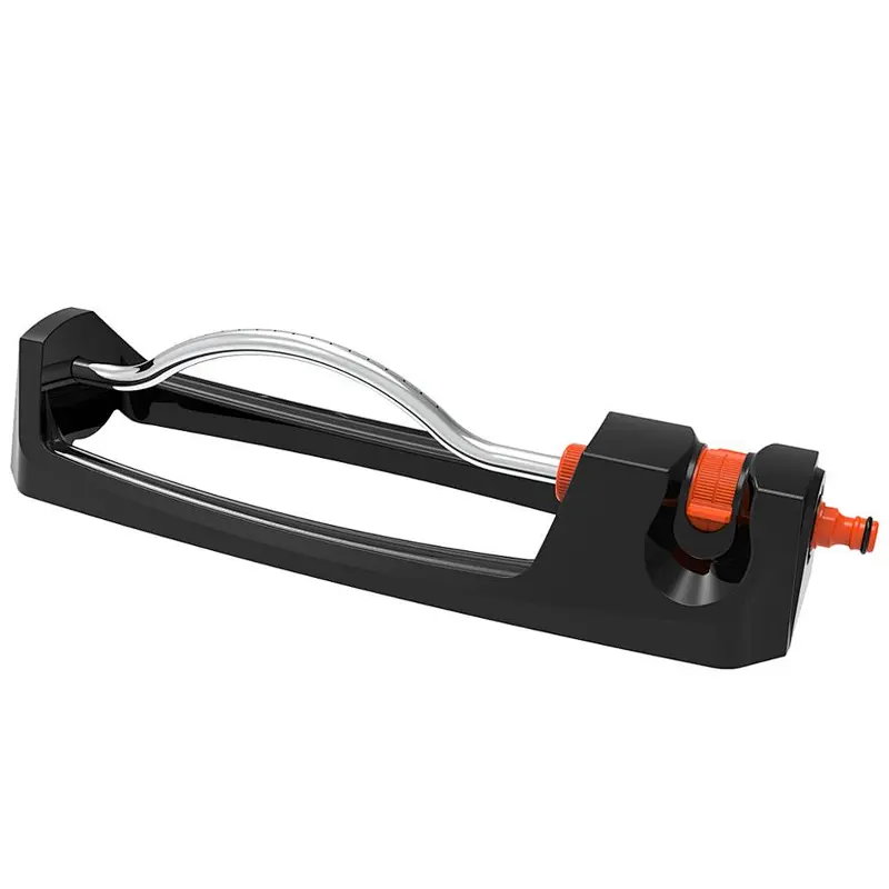 Garden Oscillating Lawn Water Sprinkler System With Plastic Base