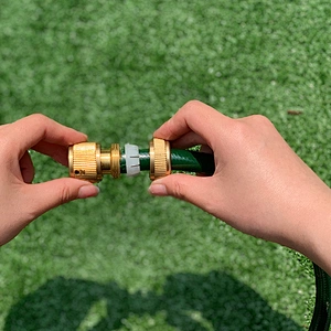 1/2' Faucet Adapter Pipe Fittings Garden brass quick hose connector with stop