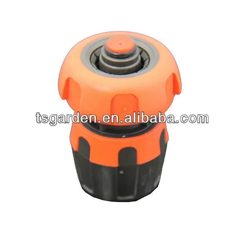 3/4' plastic hose connector with stop