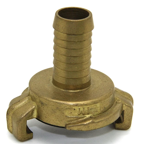 snap-on brass pipe fitting